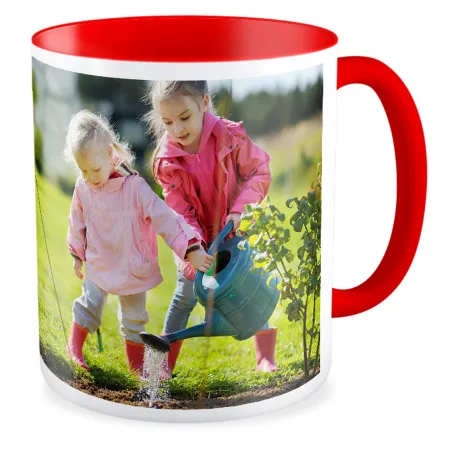 FOTO Kubek czerwony 330ml